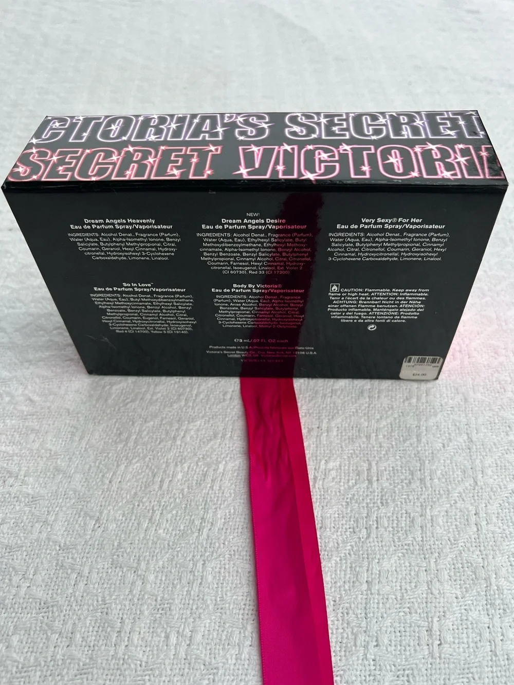 VICTORIA'S SECRET GIFT BAG and BOX BUNDLE